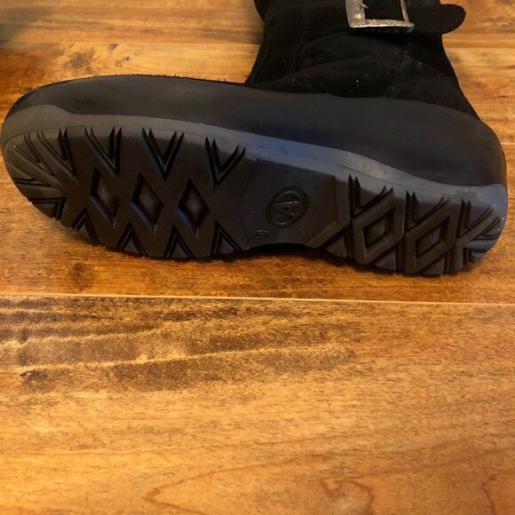 pajar Natasha Faux-Fur Waterproof Winte Black Boot - Picture 12 of 16